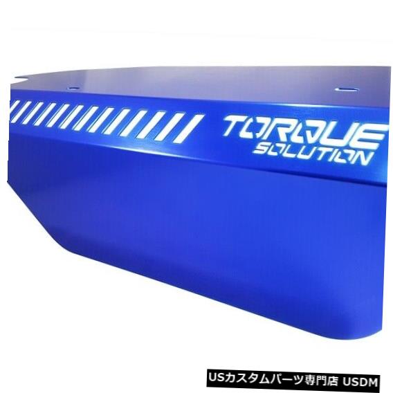 エンジンカバー WRX 2015+ FA20DIT TS-SU-289BU用トルクソリューションエンジンプーリーカバーブルー Torque Solution Engine Pulley Cover Blue For For WRX 2015+ FA20DIT TS-SU-289BU 【並行輸入品】