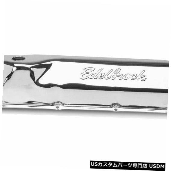 エンジンカバー エンジンバルブカバーセット署名シリーズバルブカバーEdelbrock 4461 Engine Valve Cover Set-Signature Series Valve Cover Edelbrock 4461 【並行輸入品】