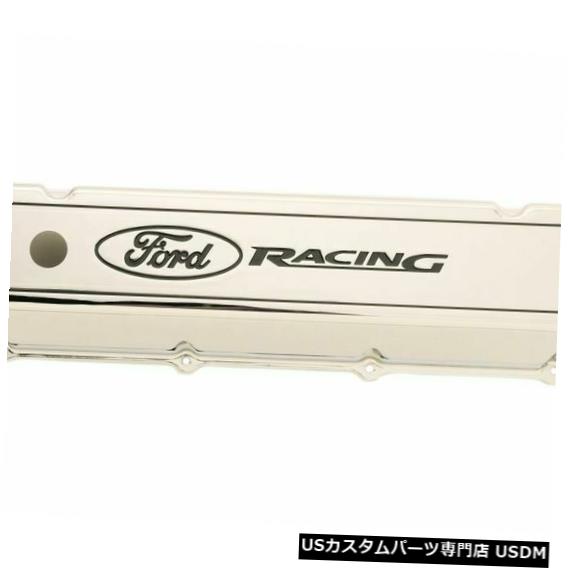 エンジンカバー 1972-1976フォードグラントリノエンジンバルブカバーセットフォードレーシング63671ZC 1973 For 1972-1976 Ford Gran Torino Engine Valve Cover Set Ford Racing 63671ZC 1973 【並行輸入品】