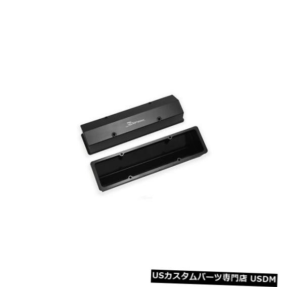 エンジンカバー エンジンバルブカバーセット-アルミニウムバルブカバーセットHolley 890008B Engine Valve Cover Set-Aluminum Valve Cover Set Holley 890008B 【並行輸入品】