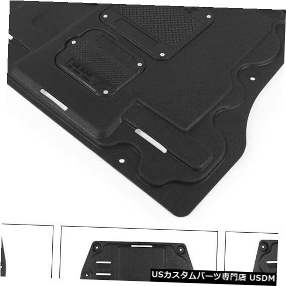 エンジンカバー ビュイックリーガル2017ニューブラック用カバーエンジンスプラッシュシールドマッドガードキット Car Under Cover Engine Splash Shield Mudguard Kit For Buick Regal 2017 New Black 【並行輸入品】