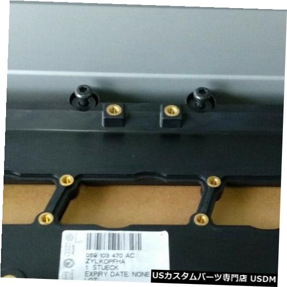 エンジンカバー 新しい本物のOEM AUDI OEM 2009 A5 A4 Q7エンジンバルブカバー部品番号059103470AC NEW GENUINE OEM AUDI OEM 2009 A5 A4 Q7-Engine Valve Cover Part No 059103470AC 【並行輸入品】