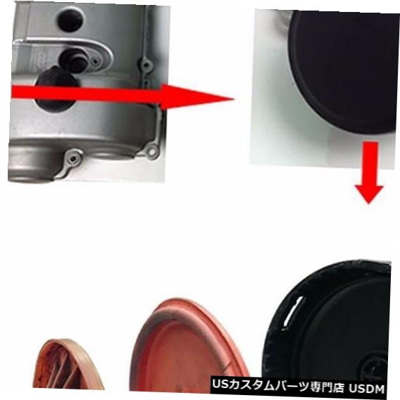 エンジンカバー ポルシェカイエンV8エンジン4,8L 2007-2010用バルブカバーキャップ蓋修理キット Valve Cover Cap Lid Repair Kit for Porsche Cayenne V8 engine 4,8L 2007-2010 【並行輸入品】