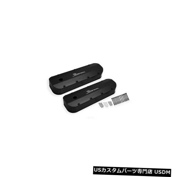 エンジンカバー エンジンバルブカバーセット-アルミニウムバルブカバーセットHolley 890002B Engine Valve Cover Set-Aluminum Valve Cover Set Holley 890002B 【並行輸入品】