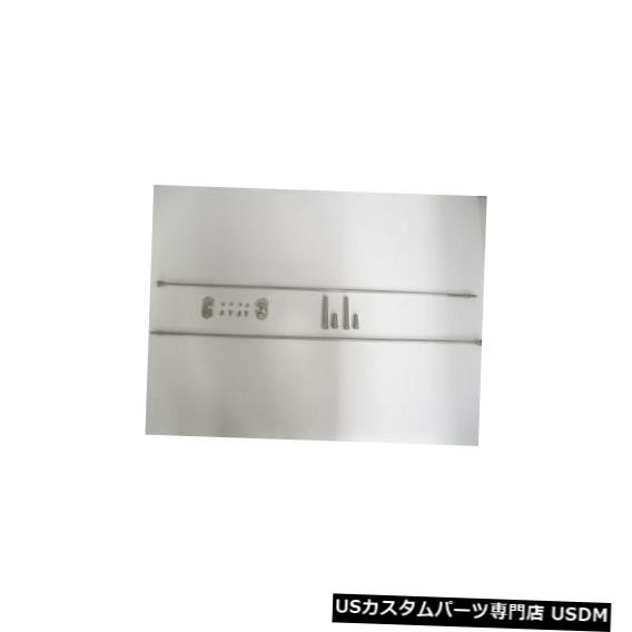 ラジエーターカバー 1932 Ford Radiator to Firewall Stainless Support Rods Brackets & Thread Covers 【並行輸入品】