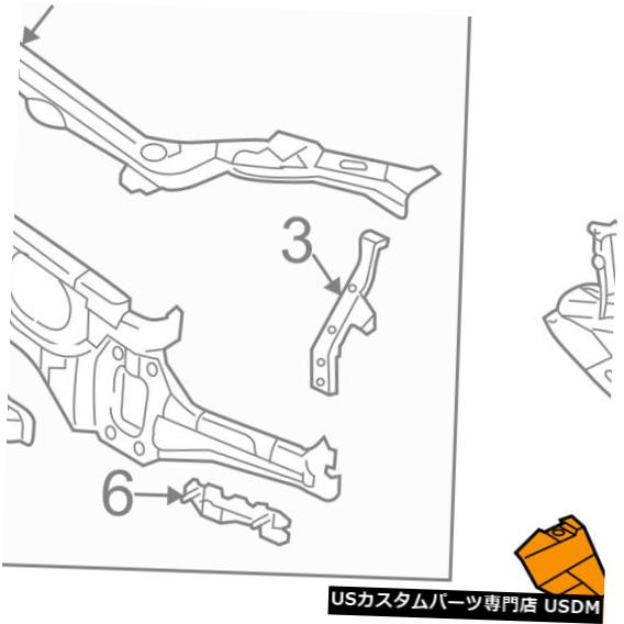 ラジエーターカバー MAZDA OEM 04-11 RX-8ラジエーターコアサポートカバープレートF151561Y1D MAZDA OEM 04-11 RX-8 Radiator Core Support-Cover Plate F151561Y1D 【並行輸入品】