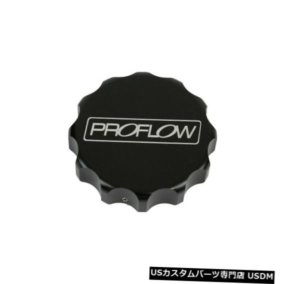 ラジエーターカバー Proflow 463-02BKビレットラジエーターキャップカバーラージブラック Proflow 463-02BK Billet Radiator Cap Cover Large Black 【並行輸入品】