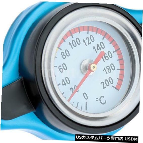 ラジエーターカバー 普遍的なサーモサーモスタットラジエーターキャップカバー水温計C7H4 Universal Thermo Thermostatic Radiator Cap Cover Water Temperature Gauge C7H4 【並行輸入品】