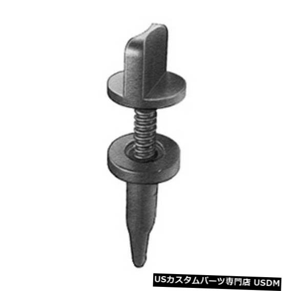 ラジエーターカバー フォードと互換性のある10個のラジエーターカバープッシュタイプクリップ 10 Radiator Cover Push-Type Clips Compatible with Ford 【並行輸入品】