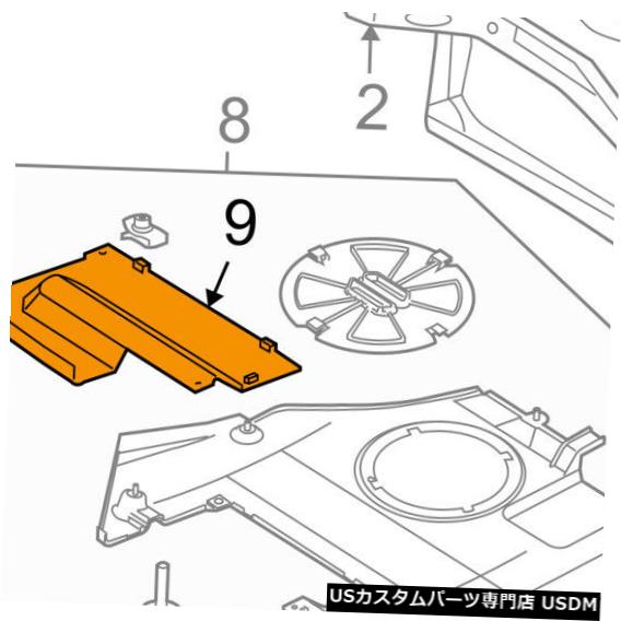 ラジエーターカバー リンカーンフォードOEM MKZラジエーターコアサポート-カバーシールド6E5Z54104B40A Lincoln FORD OEM MKZ Radiator Core Support-Under Cover Shield 6E5Z54104B40A 【並行輸入品】