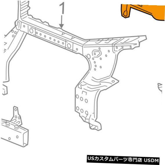 ラジエーターカバー ビュイックGM OEMラジエーターコアサポート視力シールドスプラッシュカバーパネル20934958 Buick GM OEM Radiator Core Support-Sight Shield Splash Cover Panel 20934958 【並行輸入品】