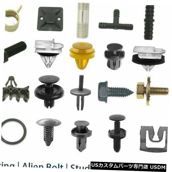ラジエーターカバー 20個フィットGM、クライスラージープ15149708ラジエーター、フェンダーバンパーカバープッシュリテーナー 20pcs Fit GM,Chrysler Jeep 15149708 Radiator, Fender Bumper Cover Push Retainer 【並行輸入品】