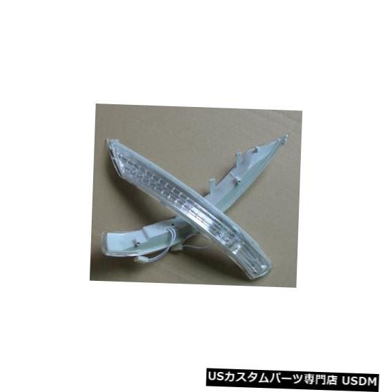 Turn Signal Lamp VW Touareg 08-10のサイドリアビューミラーターンシグナルライトランプのペア Pair of Side Rear View Mirror Turn Signal Light Lamp for VW Touareg 08-10 【並行輸入品】