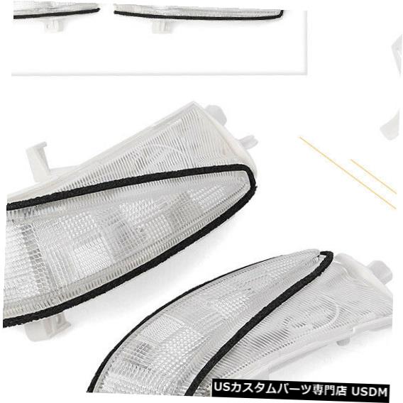 Turn Signal Lamp ホンダシビック2006-2011のペアバックミラーLEDターンシグナルライトクリアランプ Pair Rearview Mirror LED Turn Signal Light Clear Lamp for Honda Civic 2006-2011 【並行輸入品】