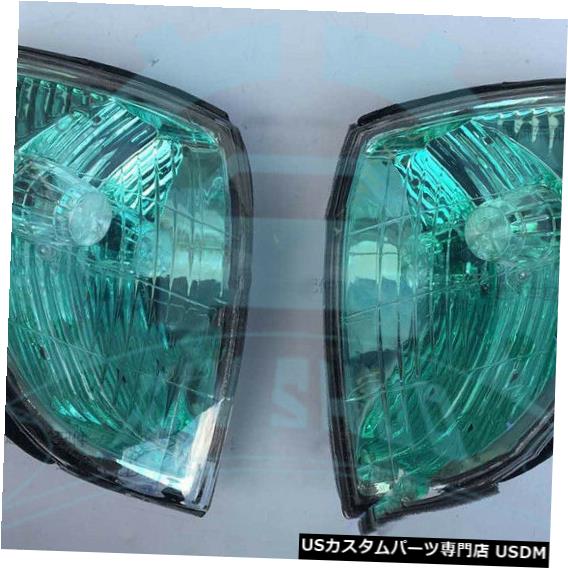 Turn Signal Lamp レクサスLX470 1998-2007 UJのフロントバンパー駐車ターンシグナルライトランプフレーム Front Bumper Parking Turn Signal Lights Lamps Frame For Lexus LX470 1998-2007 UJ 【並行輸入品】