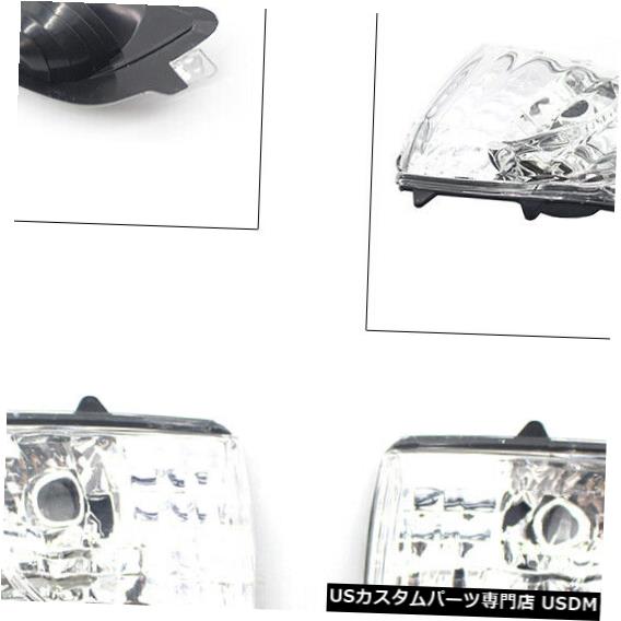 Turn Signal Lamp Pair Left&Right Turn Signal Light Lamp For Volvo XC70 XC90 2008-2012 11 31111813 【並行輸入品】