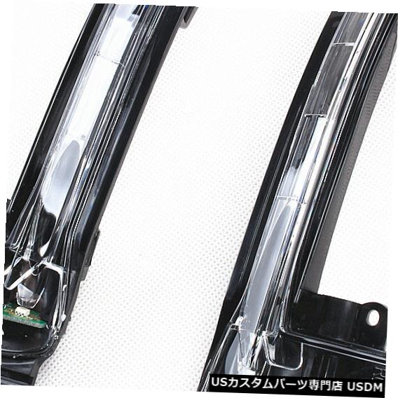 Turn Signal Lamp L + RウィングミラーインジケーターターンシグナルLEDランプフィットアウディA3 11-13 A4 10-15 A5 S5 L+R Wing Mirror Indicator Turn Signal LED Lamp Fit Audi A3 11-13 A4 10-15 A5 S5 【並行輸入品】