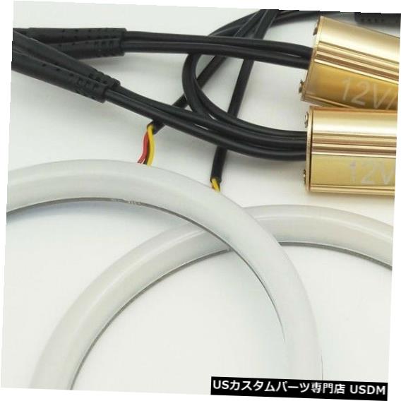Turn Signal Lamp マツダ3プロジェクター2010-2013 LEDターンライトエンジェルアイランプ用コットンハローリング Cotton halo rings for Mazda 3 Projector 2010-2013 LED turn light angel eye lamp 【並行輸入品】