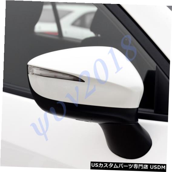 Turn Signal Lamp マツダCX-5 15-16 cのための白い右折る力の熱くしたターンシグナルランプミラー White Right Folding Power Heated Turn Signal Lamp Mirror For Mazda CX-5 15-16 c 【並行輸入品】