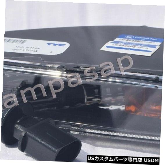 Turn Signal Lamp フロントサイドターンシグナルパーキングライトランプw /バルブドライバーサイドフィット2012-19ビートル Front Side Turn Signal Parking Light Lamp w/Bulb Driver side Fit 2012-19 Beetle 【並行輸入品】