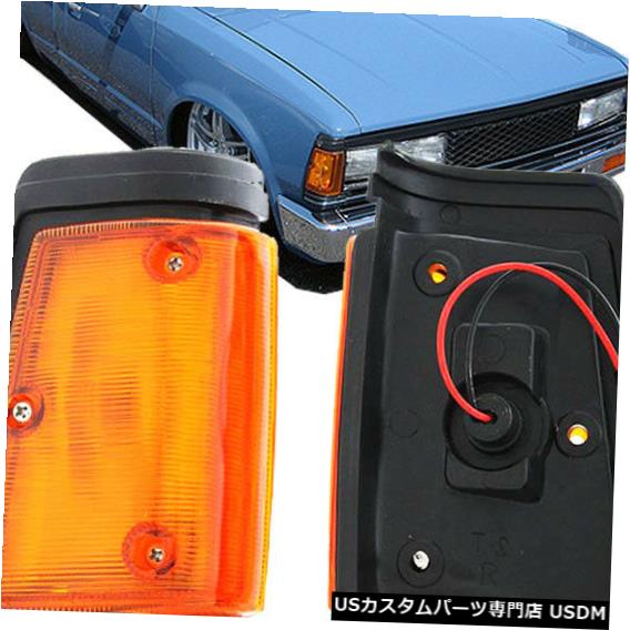 Turn Signal Lamp ダットサン720 1980-86 81 82 85ターンシグナルコーナーフロントランプワイヤーブラックアンバーバルブ Datsun 720 1980-86 81 82 85 Turn Signal Corner Front Lamp Wire Black Amber Bulb 【並行輸入品】