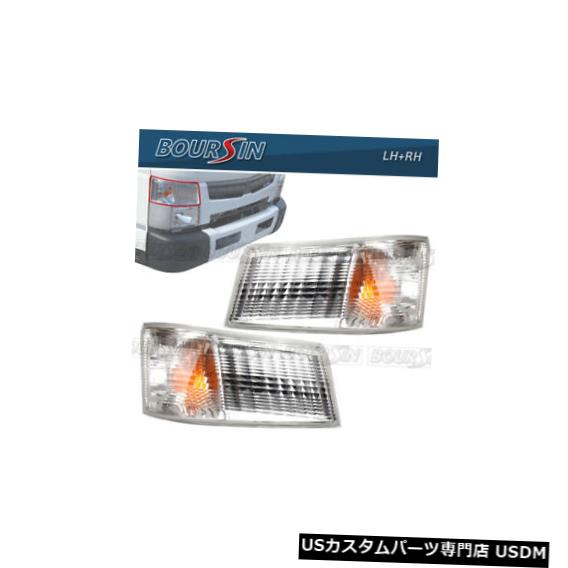 Turn Signal Lamp 三菱ふそうFE125 FE160 FE180 2012-2019 LH + RH用ターンシグナルランプ Turn Signal Lamp For Mitsubishi Fuso FE125 FE160 FE180 2012-2019 LH+RH 【並行輸入品】