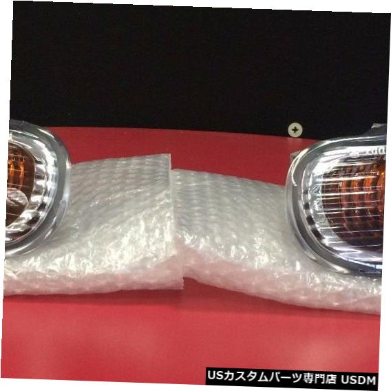 Turn Signal Lamp トヨタ純正1997-1998スープラフロントターンシグナルランプアセンブリセット（新品） Genuine Toyota 1997-1998 Supra Front Turn Signal Lamp Assembly Set (Brand New) 【並行輸入品】
