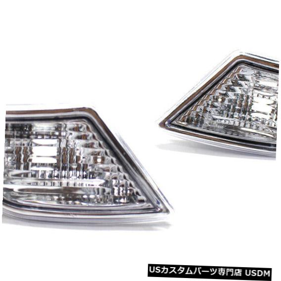 Turn Signal Lamp 08-11ベンツW204 C300 C350 C63米国版クリアサイドマーカーライトランプ FOR 08-11 BENZ W204 C300 C350 C63 U.S. Edition CLEAR SIDE MARKER LIGHT LAMP 【並行輸入品】