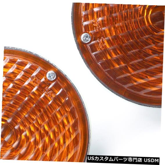 Turn Signal Lamp Jeep CJ3 CJ5 CJ6 CJ2A CJ3A CJ3B 1945-1975用4.5インチオレンジターンシグナルランプ 4.5\