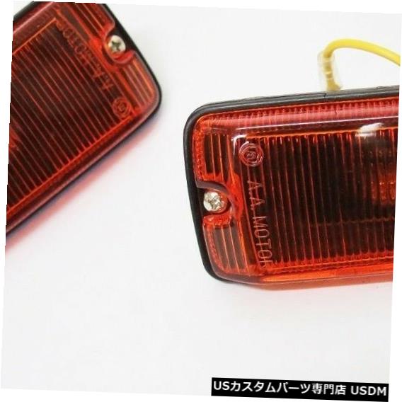 Turn Signal Lamp スズキジープサムライカリビアンSj413 Sj410用ウインカーインジケーターライトランプ Turn Signal Indicator Light Lamp for Suzuki Jeep Samurai Caribian Sj413 Sj410 【並行輸入品】
