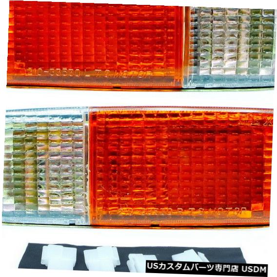Turn Signal Lamp ハイラックスRN20 RN25パーキングターンシグナルライトランプLH RHフィット1972-1978 HILUX RN20 RN25 PARKING TURN SIGNAL LIGHT LAMP LH RH FIT 1972 - 1978 【並行輸入品】
