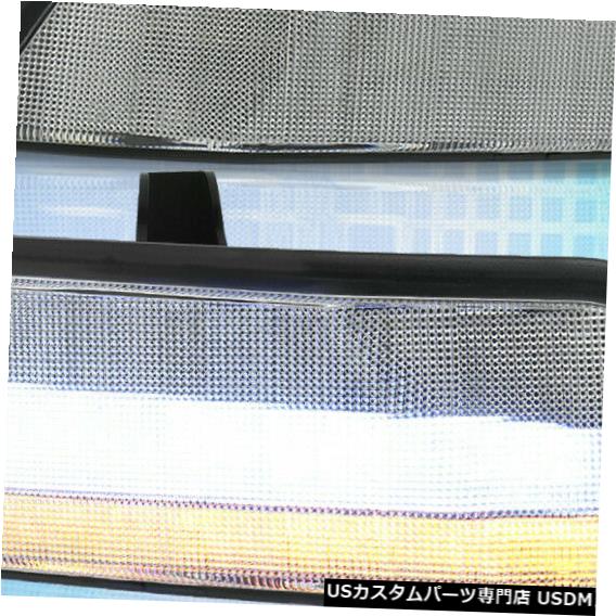 Turn Signal Lamp 15-17マスタングクリア2-in-1シーケンシャルLEDターンシグナルコーナーパーキングライト用 For 15-17 Mustang Clear 2-in-1 Sequential LED Turn Signal Corner Parking Lights 【並行輸入品】