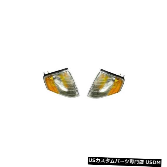 Turn Signal Lamp Front Left & Right Genuine Turn Signal Assembly Lamps Pair Set For Mercedes R129 【並行輸入品】