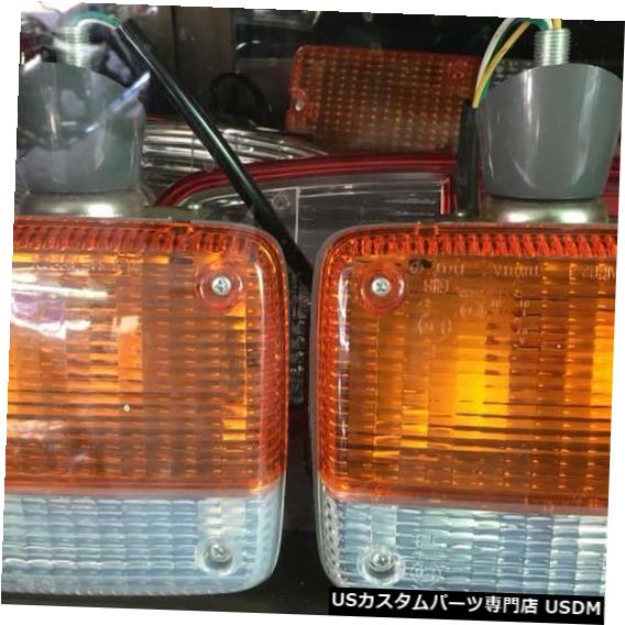 Turn Signal Lamp Toyota Land Cruiser FJ40 HJ45 OEM Genuine Front Turn Signal Lights Lamp LH & RH 【並行輸入品】