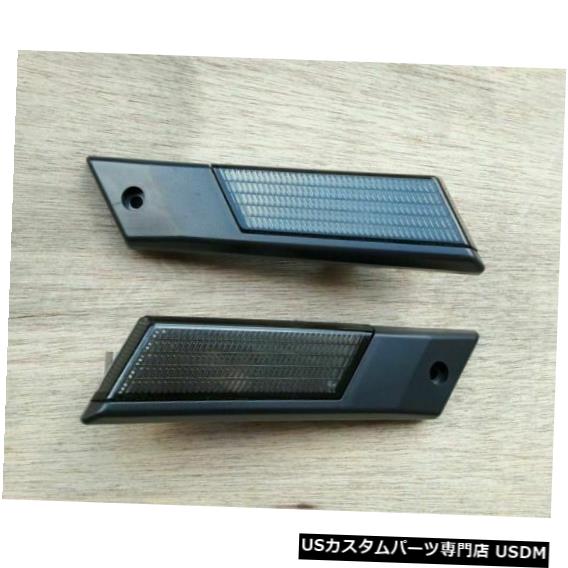 Turn Signal Lamp BMW E23 E24 E28 E30スモークサイドマーカーライトフェンダーランプインジケーターAペアに適合 fit for BMW E23 E24 E28 E30 SMOKE SIDE MARKER LIGHT FENDER LAMP INDICATOR A PAIR 【並行輸入品】