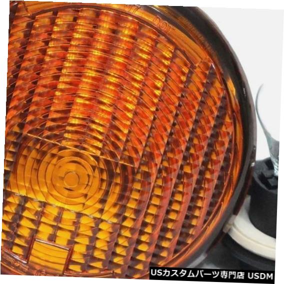 Turn Signal Lamp フロントターンシグナルパーキングライトランプw /電球乗客サイドフィット2007ラングラー Front Turn Signal Parking light Lamp w/Bulb Passenger Side fit 2007 Wrangler 【並行輸入品】
