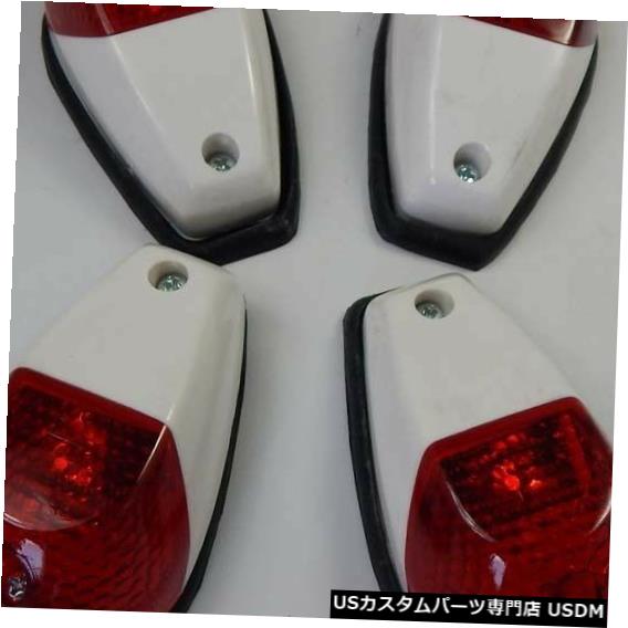 Turn Signal Lamp 2xペアユニバーサルウインカー警告灯車チューニングマーカーランプ#red＃un30 2x Pair Universal Turn Signal Warning Light car tuning marker lamp #red #un30 【並行輸入品】