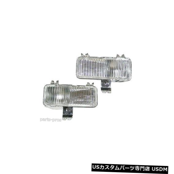 Turn Signal Lamp New Turn Signal Light Lamp PAIR / FOR 1981-82 CHEVROLET & GMC C/K 【並行輸入品】