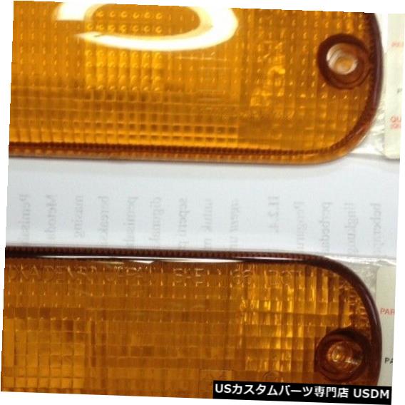 Turn Signal Lamp Suzuki Cultus Swift MK2 GTi Front Bumper Turn Signal Lamp Lens RH & LH (2 Pcs) 【並行輸入品】