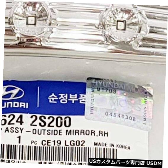 Turn Signal Lamp 876242S200 HYUNDAI iX35の外部ミラーLED信号ランプ右RH：2010-2013 876242S200 Outside Mirror LED Signal Lamp Right RH For HYUNDAI iX35 : 2010-2013 【並行輸入品】