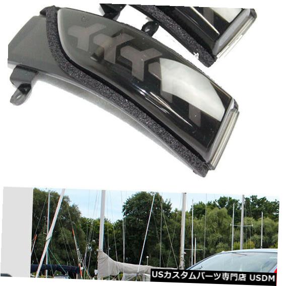 Turn Signal Lamp スバルアウトバックWRX STIインプレッサフォレスター用サイドミラーターンシグナルランプLED Side Mirror Turn Signal Lamp LED For Subaru Outback WRX STI Impreza Forester 【並行輸入品】