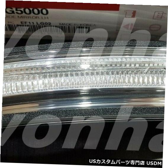 Turn Signal Lamp OEMアウトサイドミラーターンシグナルランプLH 1PC KIA Niro 2017-2019＃87613G5000 OEM Outside Mirror Turn Signal Lamp LH Left 1PC KIA Niro 2017-2019 #87613G5000 【並行輸入品】
