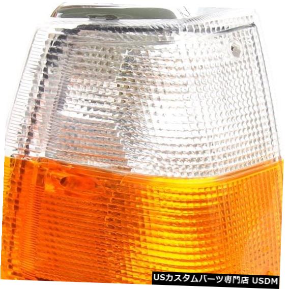 Turn Signal Lamp ボルボ240 1981-1989コーナーランプターンシグナルライトイエローホワイトクローム Volvo 240 1981-1989 Corner Lamp Turn Signal Right yellow white chrome 【並行輸入品】