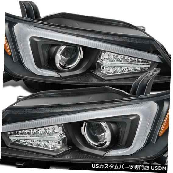 Turn Signal Lamp 2011-2013 Scion tC LED信号DRLバーブラックプロジェクターヘッドライトランプ用 For 2011-2013 Scion tC LED Signal DRL Bar Black Projector Headlights Lamps 【並行輸入品】｜カスタムパーツ WORLD倉庫