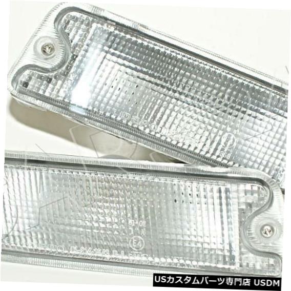 Turn Signal Lamp MITSUBISHI L200ウィンカーフロントランプ95-05ペア MITSUBISHI L200 Turn Signals Front Lamps 95-05 PAIR 【並行輸入品】
