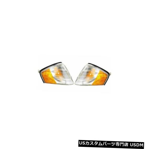 Turn Signal Lamp Front Left & Right Marelli Turn Signal Assembly Lamps Pair Set For Mercedes R129 【並行輸入品】