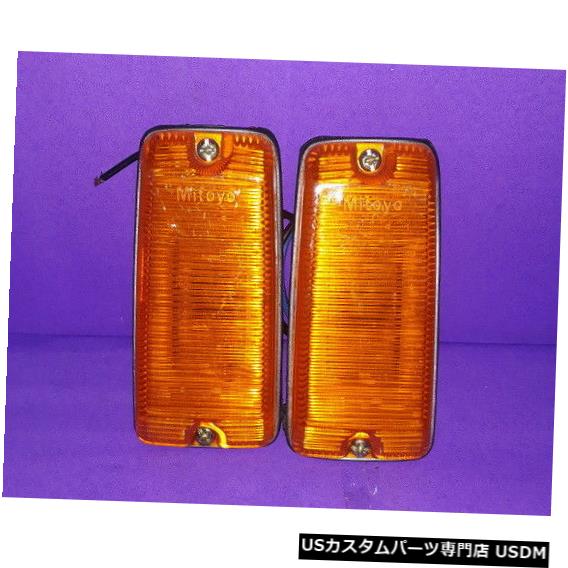 Turn Signal Lamp スズキジムニーサムライシエラSJ410 SJ413ターンシグナルサイドフェンダーランプセット SUZUKI JIMNY SAMURAI SIERRA SJ410 SJ413 TURN SIGNAL SIDE FENDER LAMPS SET 【並行輸入品】 29,029円