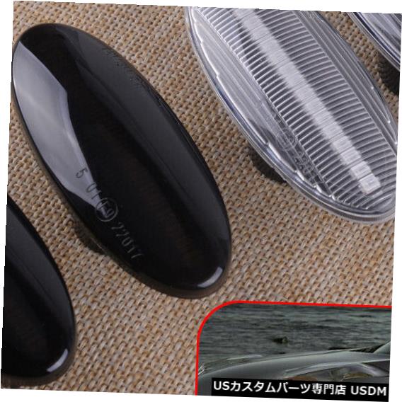 Turn Signal Lamp 日産リーフジュークキューブX-Trailに適合したLED動的シーケンシャルターンシグナルランプ LED Dynamic Sequential Turn Signal Lamp Fit For Nissan Leaf Juke Cube X-Trail 【並行輸入品】