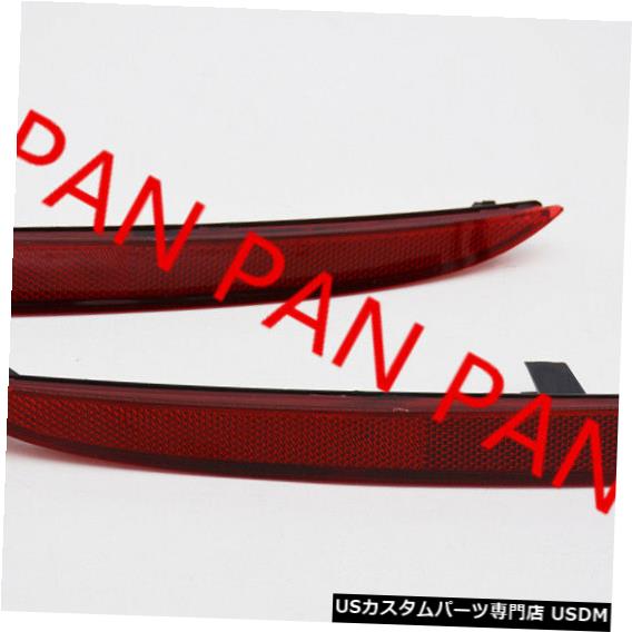 Turn Signal Lamp 2014 ACCORD PHEV Hondaのリアレッドレンズバンパーリフレクターランプライトマーカーのペア Pair Rear Red Lens Bumper Reflector Lamp Light Marker For 2014 ACCORD PHEV Honda 【並行輸入品】