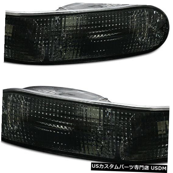 Turn Signal Lamp 2000-2005三菱エクリプススモークリアバンパーライト信号駐車ランプ For 2000-2005 Mitsubishi Eclipse Smoke Rear Bumper Lights Signal Parking Lamps 【並行輸入品】 30,102円